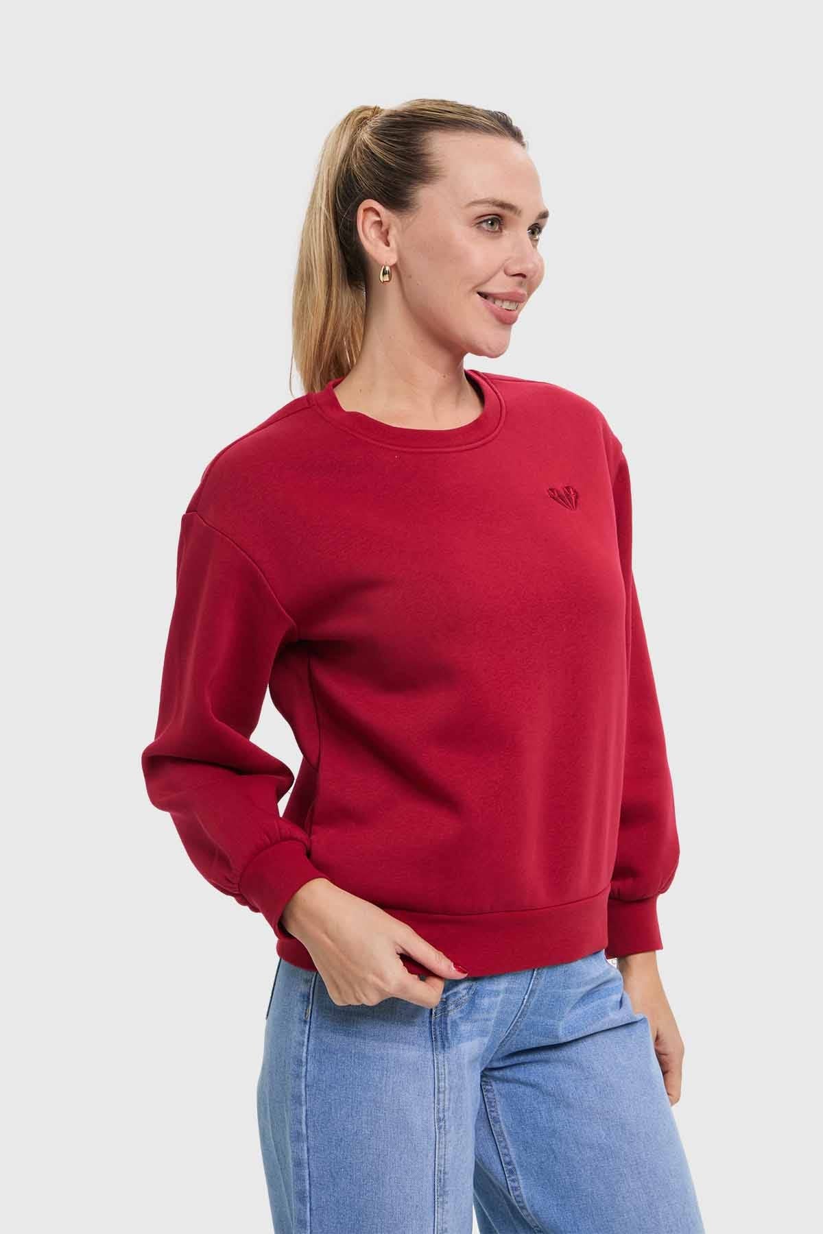 Polerón Mujer Rojo