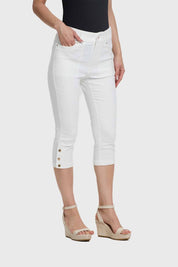 Pantalón Mujer Bolsillo Cargo Crudo
