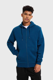 Polerón Hombre Básico Azul