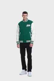 Chaqueta Hombre Varsity Verde