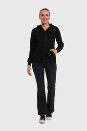 Polerón Mujer Hoodie Negro