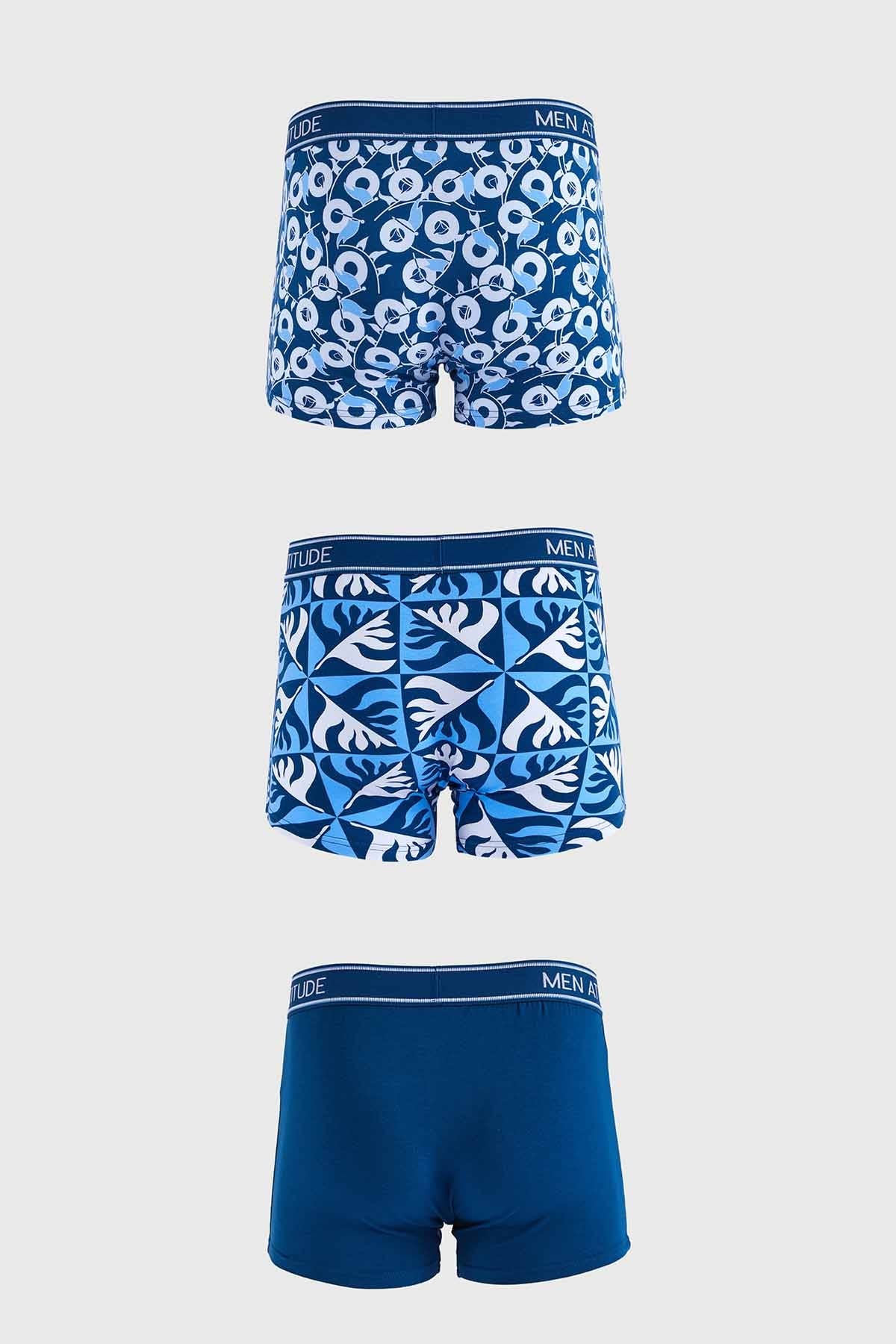 Boxer Hombre Tripack Básico Calipso