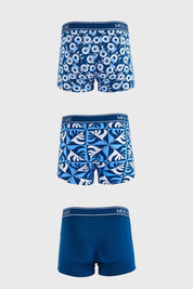 Boxer Hombre Tripack Básico Calipso