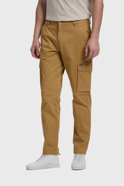Pantalón Hombre Cargo Slim Fit Camel