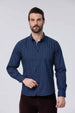 Camisa Hombre Slim Azul