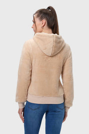 Polar Mujer Peludo Beige