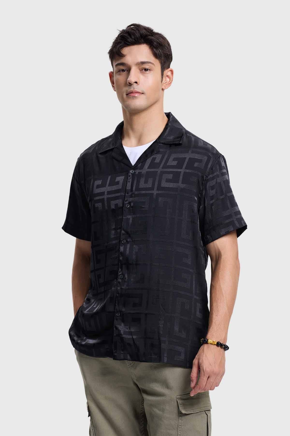 Camisa Hombre Negro