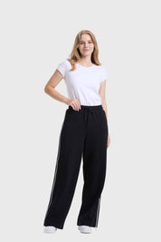 Pantalón Buzo Mujer Cierre Negro