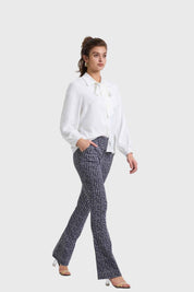 CALZA MUJER PRETINA ELÁSTICA NEGRO