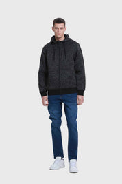 Polar Hombre Hoodie Negro