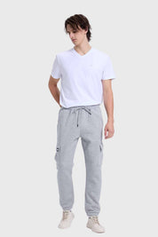 Pantalón Buzo Hombre Deportivo Gris