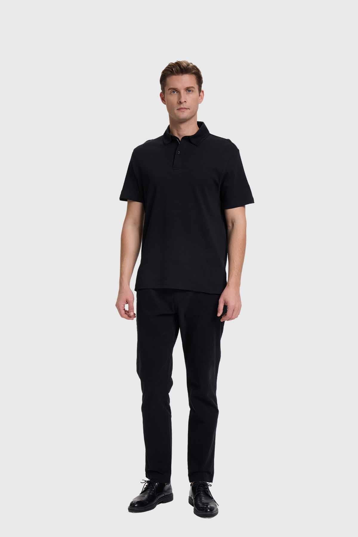 Polera Hombre Negro