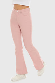 Jeans Mujer Flare Marsala