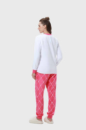 Pijama Mujer Polar Fucsia