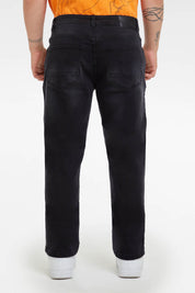 Jeans Straight Negro