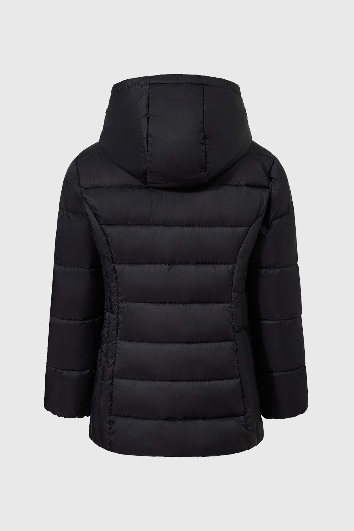 Parka Niña Larga Negro