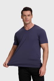 Polera Hombre Básica Azul Índigo
