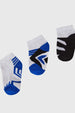 Calceta Deportiva Niño Tripack Azul Fsp Iv