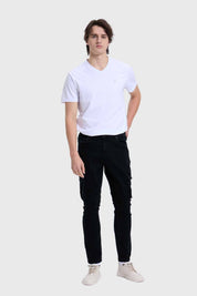 Jeans Hombre Cargo Negro
