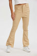 Pantalón Mujer Flare Arena Beige
