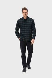 Camisa Hombre Básica Verde