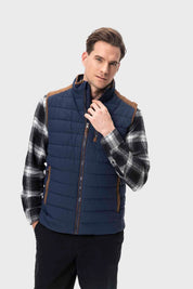 Parka Hombre Con Bolsillos Azul