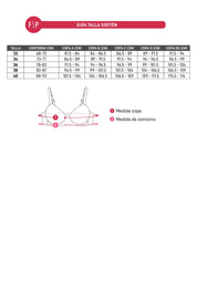 Sostén Mujer Strapless Encaje Negro