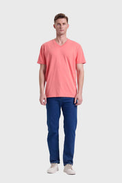 Polera Hombre Básica Rosado