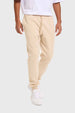 Pantalón Buzo Hombre Jogger Básico Beige