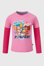 Polera Niña Paw Patrol Rosado