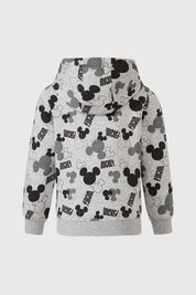 Polerón Niño Mickey Y Sus Amigos Gris