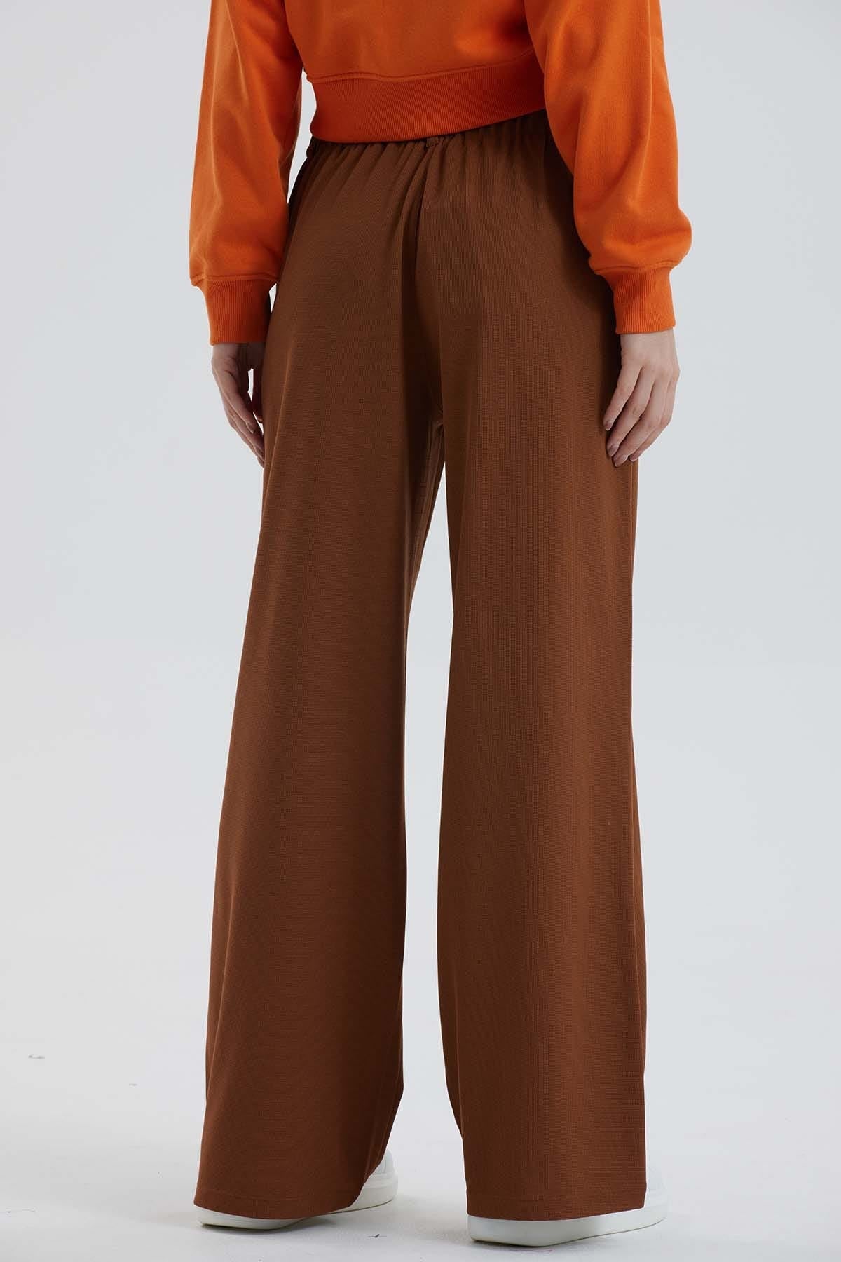 Pantalón Mujer Sastrero Café