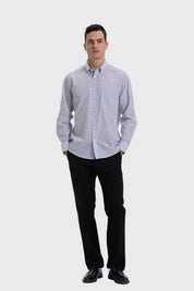 Camisa Hombre Fantasía Blanco
