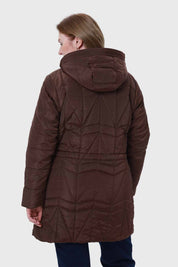 Parka Mujer Café