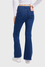 Jeans Mujer Flare Monse Azul