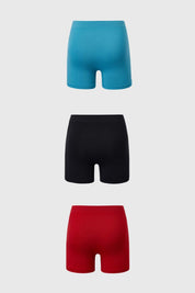Boxer Hombre Tripack Medio Negro