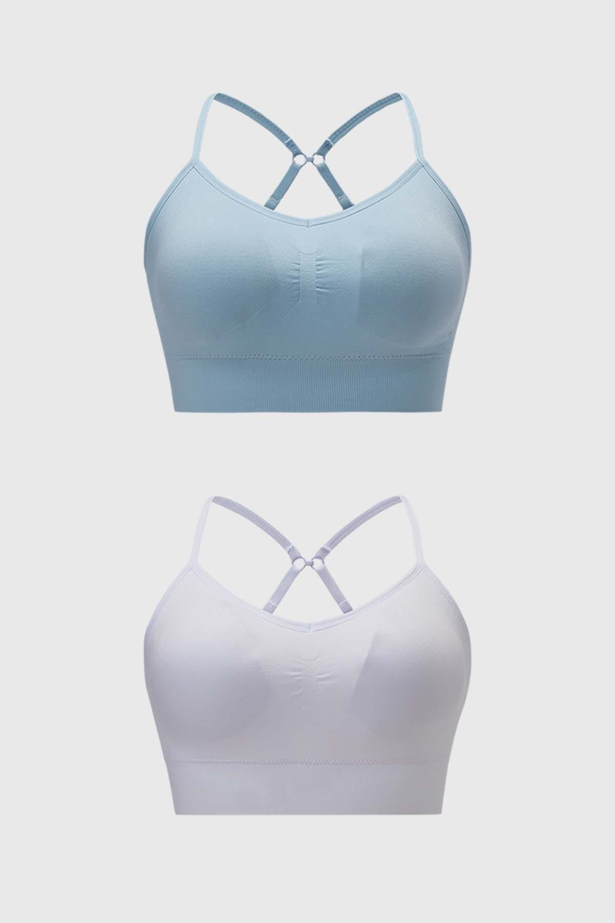 Sostén Mujer Bipack Peto Celeste
