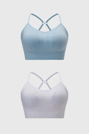 Sostén Mujer Bipack Peto Celeste