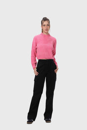 Sweater Mujer Chenille Rosado