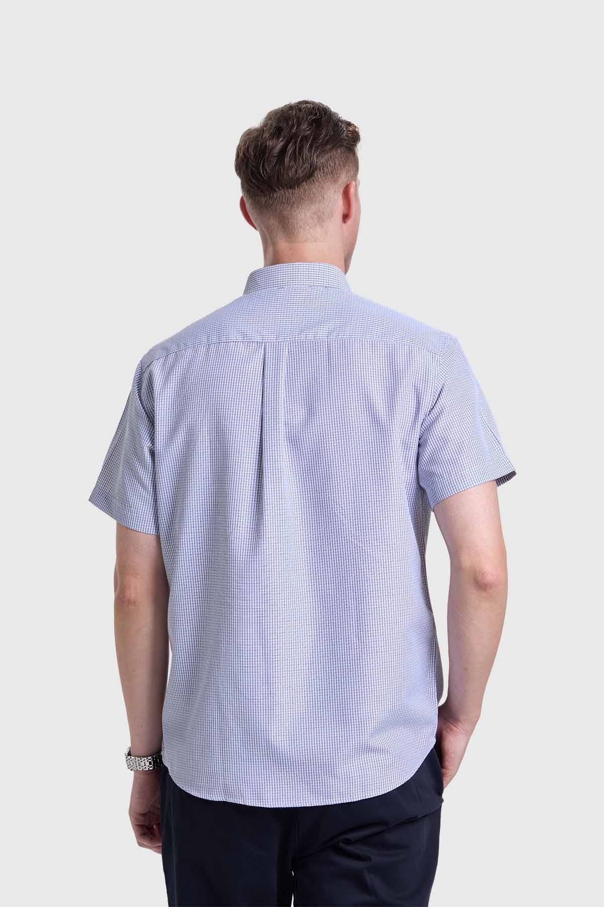 Camisa Hombre Casual Gris