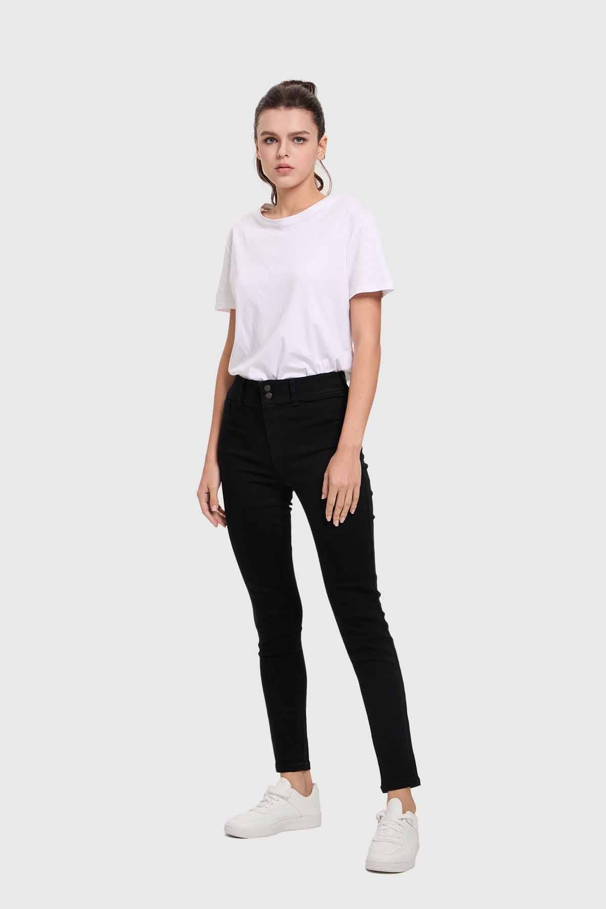 Jeans Mujer Skinny Jenny Negro
