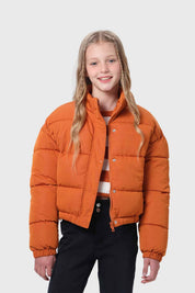 Parka Niña Puffa Camel