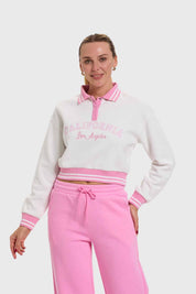 Polerón Mujer Preppy Rosado