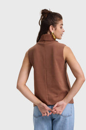 Sweater Mujer Café