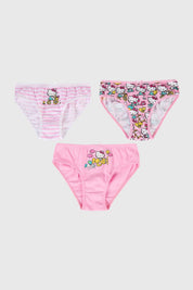 Calzón Niña Tripack Hello Kitty Rosado
