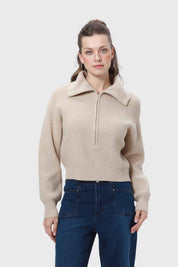 Sweater Mujer Bardot Beige