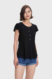 Polera Mujer Flare Negro