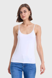 Polera Mujer Pabilo Básico Blanco