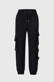 Pantalón Buzo Niño Jogger Negro