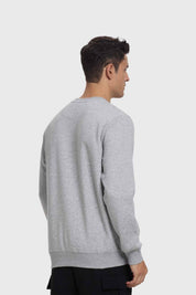Polerón Hombre Básico Gris